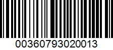 Unit of Sale NDC: 60793-0020-01