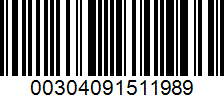 Unit of Sale NDC: 00409-1511-98