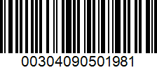 Unit of Sale NDC: 00409-0501-98