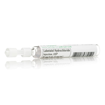 Labetalol HCl 5 mg / mL <br>Intravenous Injection <br>Multiple Dose Vial 40  mL <br> Alvogen 47781058656