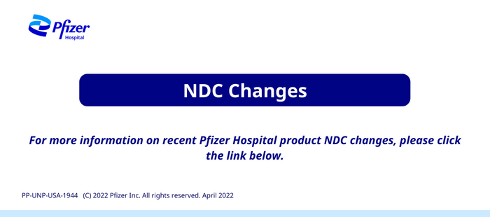 NDC Changes