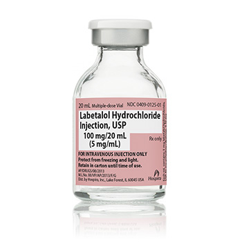 Rx Item-Labetalol 5Mg/Ml Vial 40Ml By Hospira Worldwide