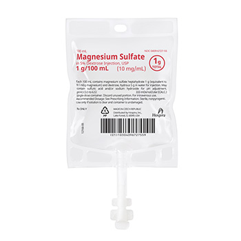 Magnesium Sulfate in 5% Dextrose Injection, USP - 00409-6727-24